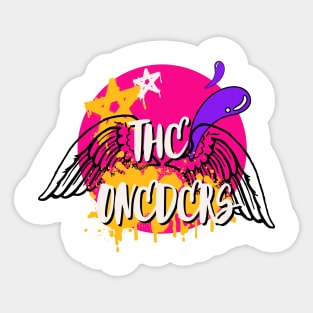 the oneders wings Sticker